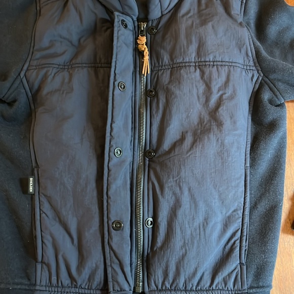 Women’s Holden Small Navy Bomber Jacket Puffy - Picture 3 of 6